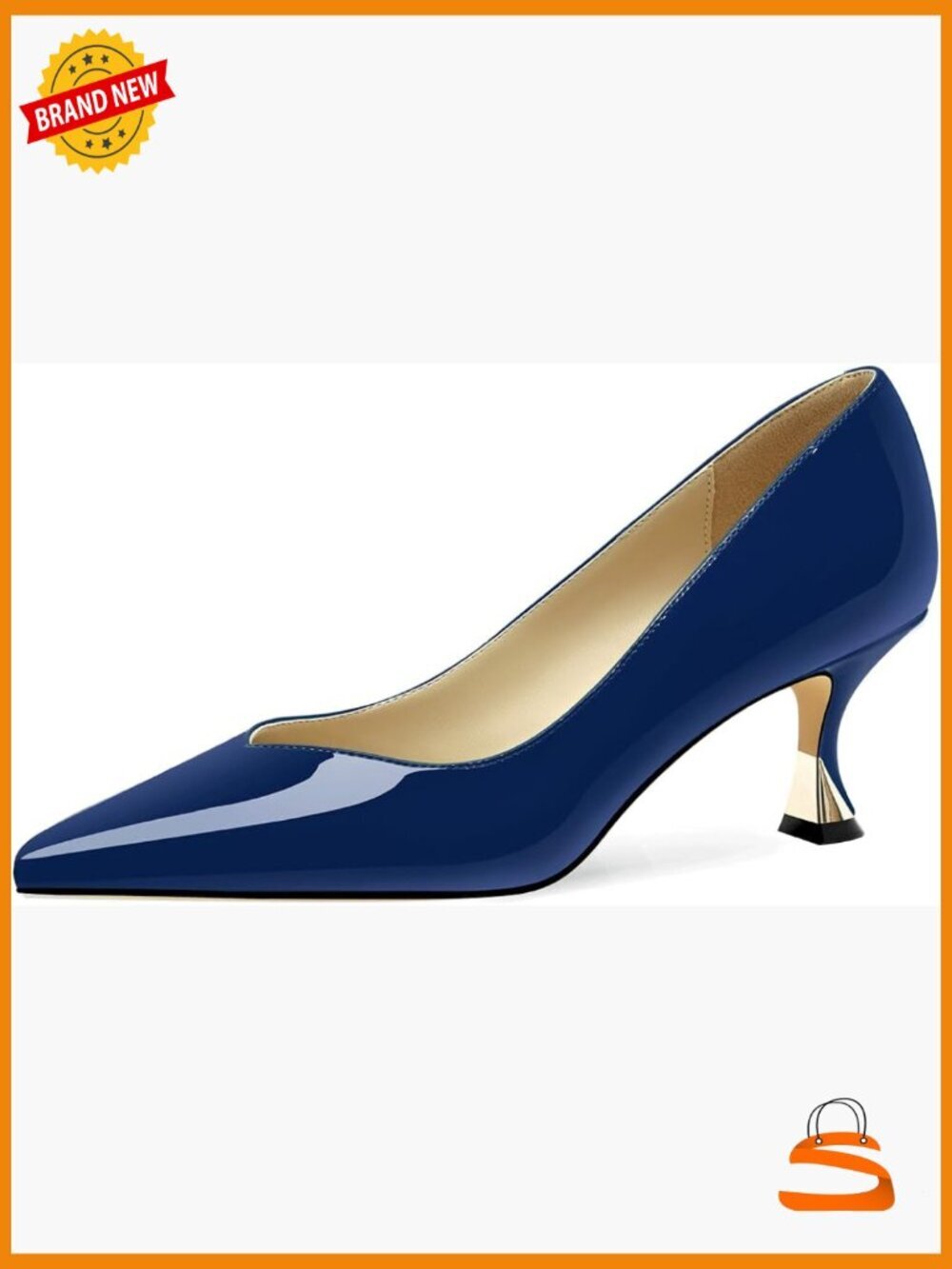 Low Kitten Heels Pointed Toe Elegant Wedding Pumps Comfortable Classic Dressy